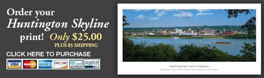 Purchase your own Huntington skyline print